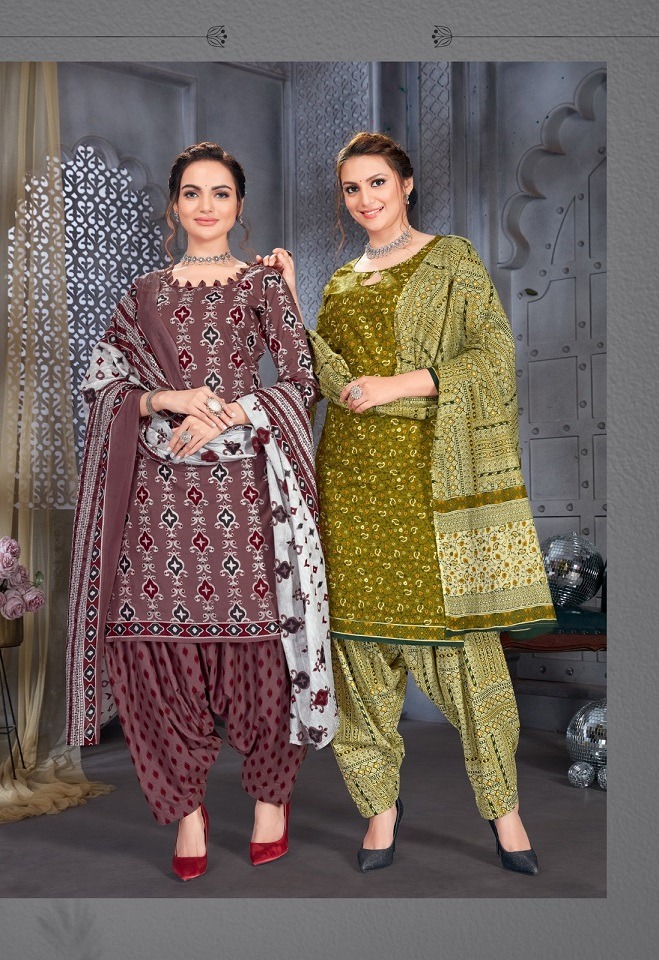 Saheli Vol 9 By Miss World Printed Pure Cotton Dress Material Suppliers In India